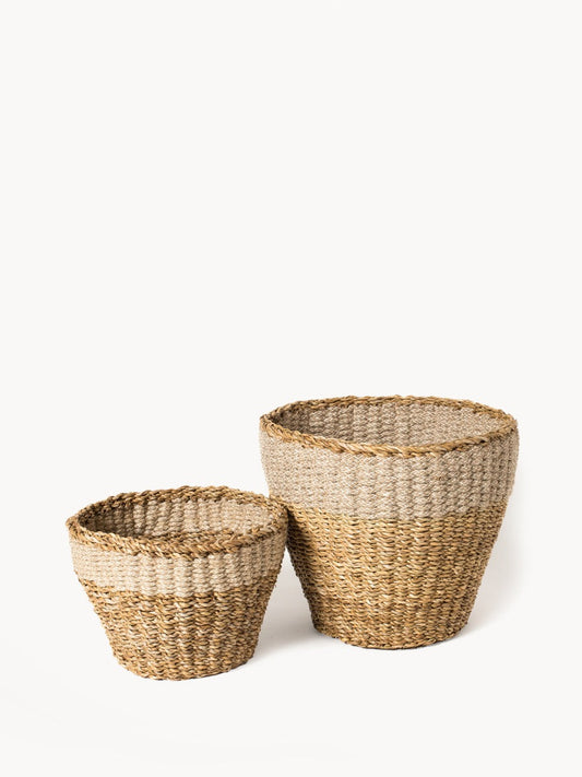 Seagrass & Jute Savar Planter