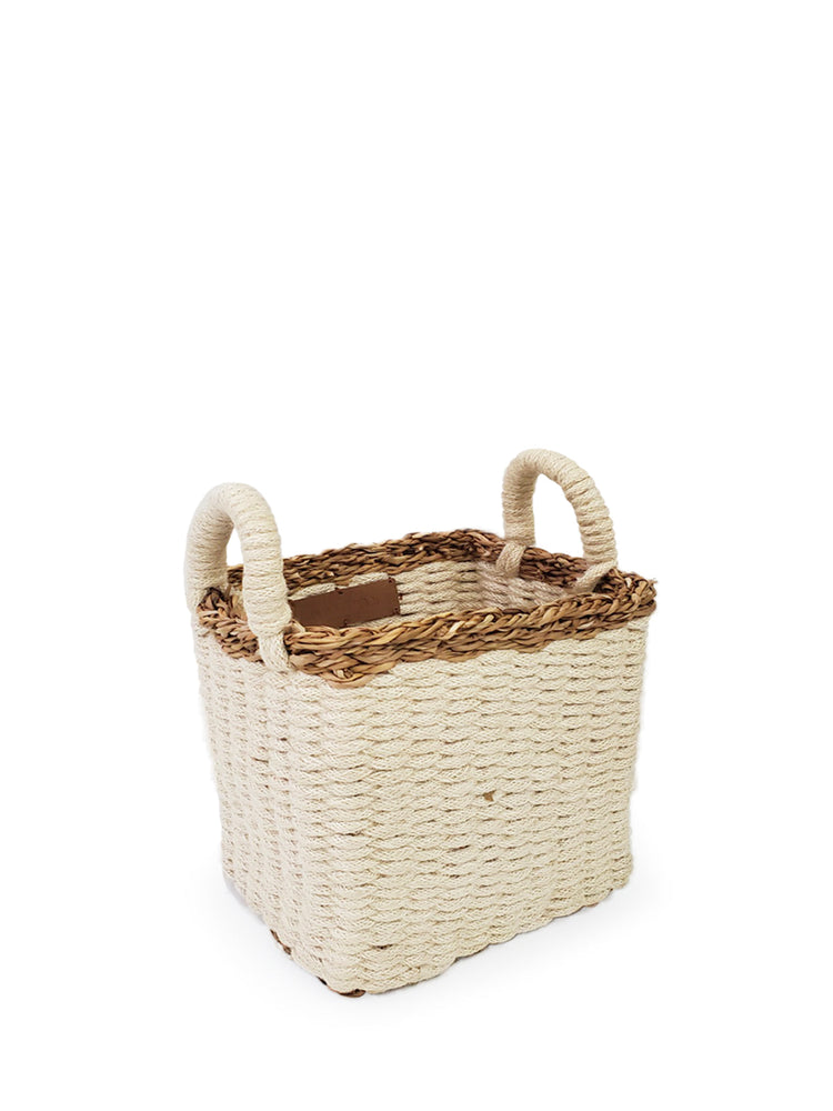 Seagrass & Jute Ula Storage Basket