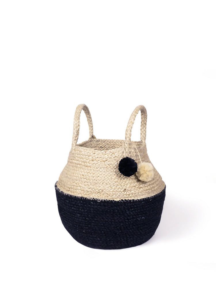 Naiya Foldable Jute Basket Bag