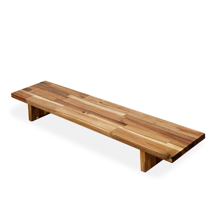 Solid Wood Desk Shelf