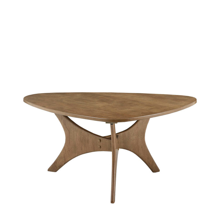 Triangle Solid Wood Coffee Table