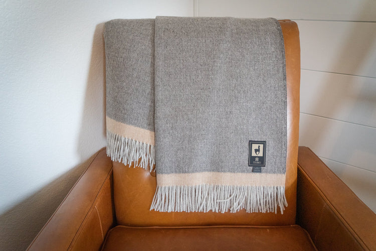 Royal Baby Alpaca Wool Throw Blanket