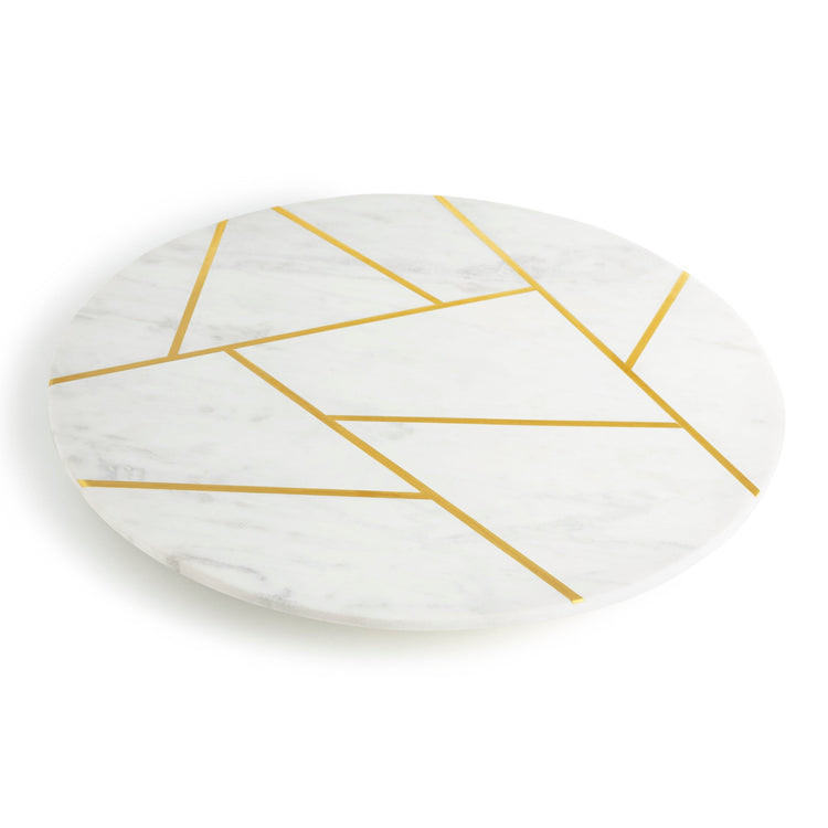 Infinia Marble Lazy Susan, 16"