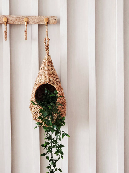Savar Pot Seagrass Hanging Basket/Planter