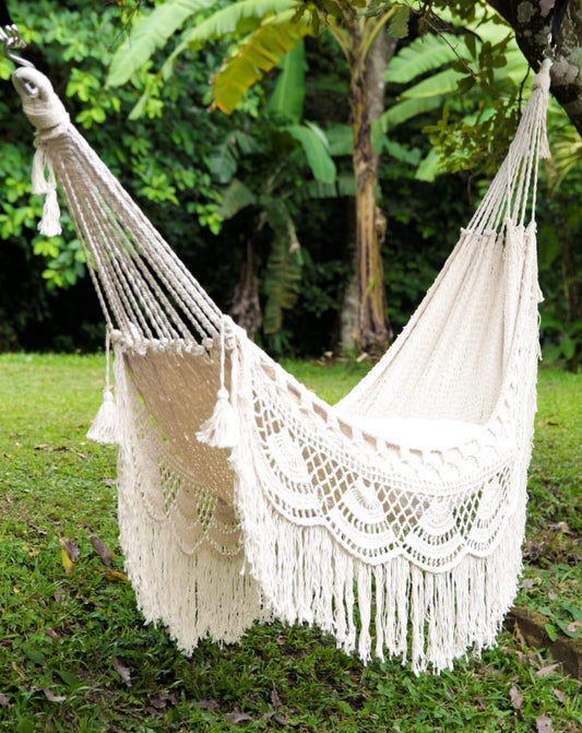 Woven Crochet Luxury Hammock | CRISTINA