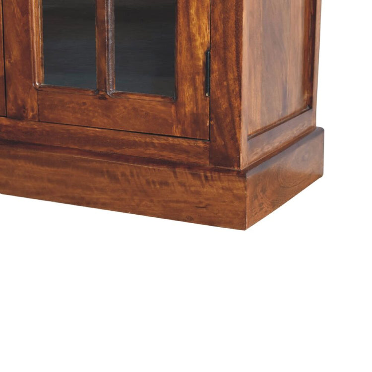 Large Glazed Sideboard Cabinet
